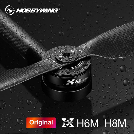 Hobbywing Original H8M H6M Power Set 3098 / 2278 Carbon Fiber Blade 12S Brushless Motor Esc Integration Power System for Drone
