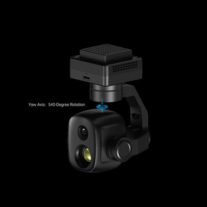 SIYI ZT6 Mini Dual-Sensor Optical Pod High-Resolution Thermal Imaging HDMI 4K Ultra HD Recording & Photography Split Image