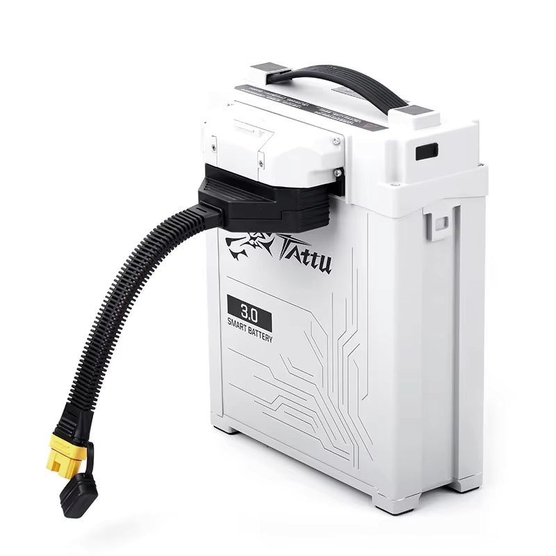 Original Tattu 3.0 Drone Smart HV 22000mAh-25C 53.2V-14S1P Lipo Battery with Molex Plug