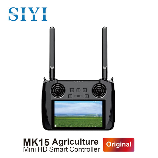 SIYI MK15 Mini HD Handheld Agriculture Smart Controller with 5.5 Inch LCD Touchscreen 1080p 60fps FPV 180ms Latency 3.5KM CE FCC