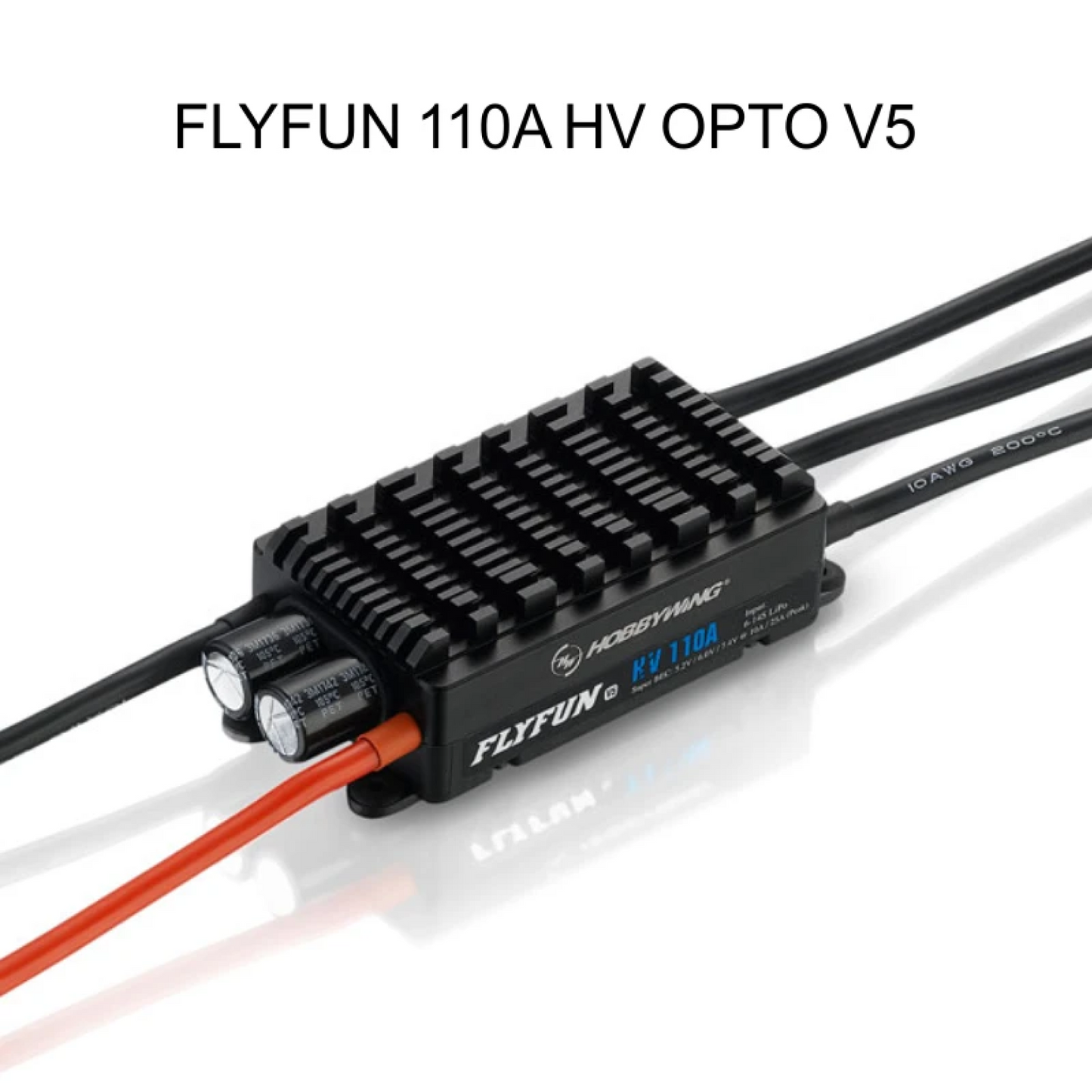 Original Hobbywing FlyFun V5 Brushless ESC 40A 60A 80A 110A 120A 130A Soft Start-ups Reverse Brake Highpower BEC DEO Technology