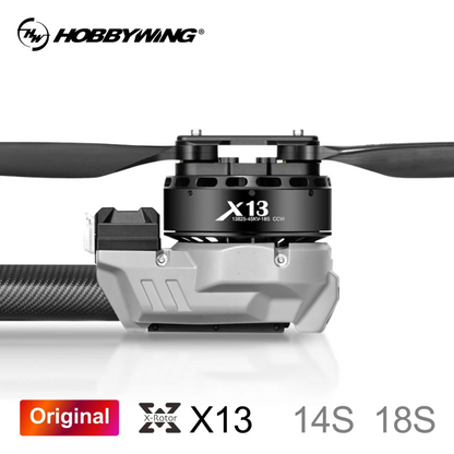 Original Hobbywing X13 Power Xrotor FOC Combo ESC Motor 5620 CW/CCW 57KG Propellers 50mm Tube For AG UAV Drone