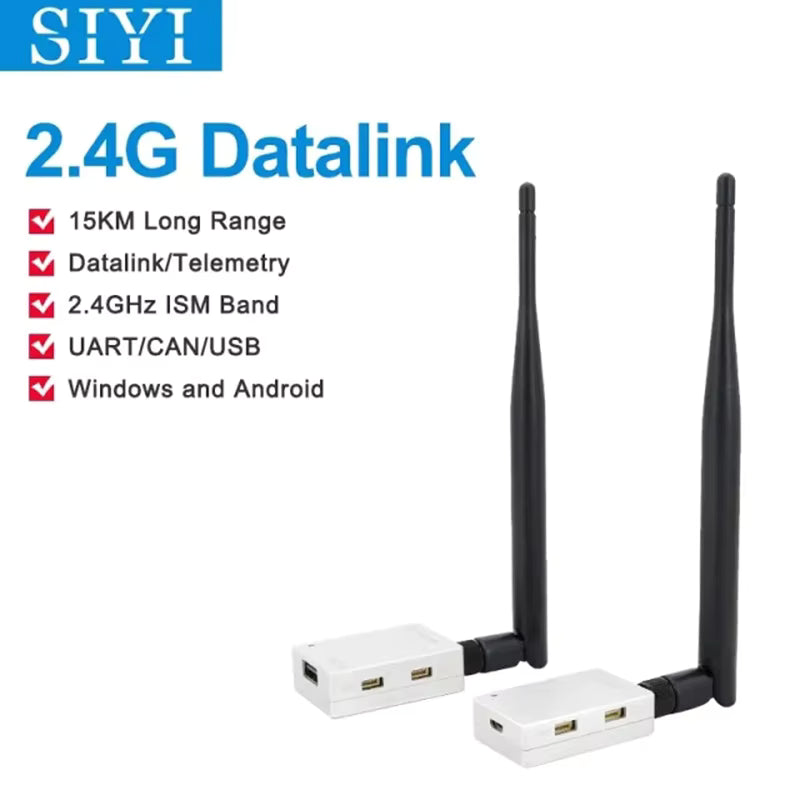 SIYI 2.4G Datalink Long Range 15km Transmission System with Mavlink Telemetry Various Ports