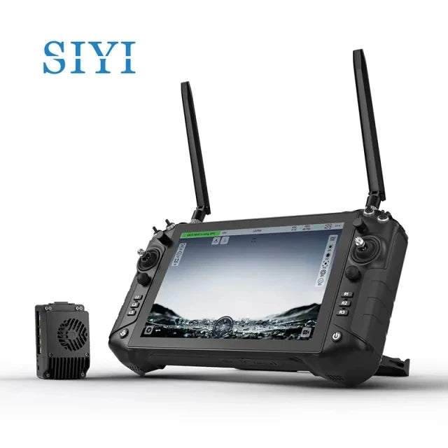 SIYI UniRC 10 Pro Triple Frequency 2.4 & 5 & X GHz Handheld Ground Station 45 KM Range Smart Controller for UAV UGV USV Robotics