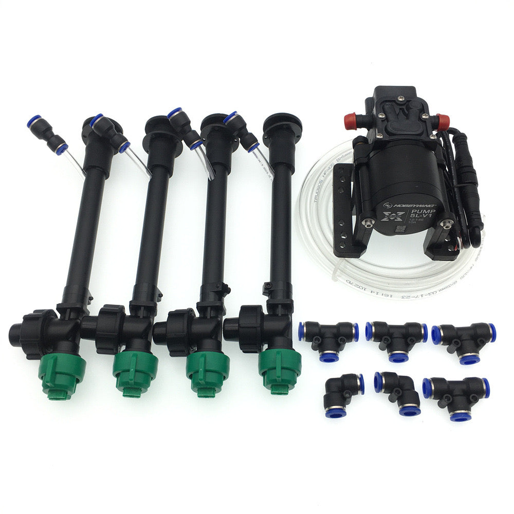 Plant Protection Drone Accessories Brush Spraying System 80A 35A Set Water Pump 30AESC 5L 10L 15L 16L 20L 22L 25L