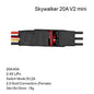 Hobbywing Skywalker V2 Brushless ESC 100/80/50/40A/30A/20A/15A 32bit ARM 96MHz 300,000 RPM DEO Reverse Brake Multiple Protection