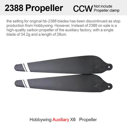 Hobbywing 2388 Prop Ｘ6 Plus Motor Power System Folding Propeller For Agricultural Drones UAV