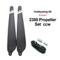 Hobbywing Original 2480 Ｘ6 Plus Motor Power System Folding Propeller For Agricultural Drones UAV High Quality Carbon Fibre