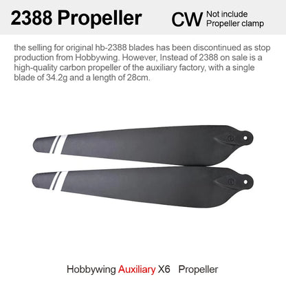 Hobbywing 2388 Prop Ｘ6 Plus Motor Power System Folding Propeller For Agricultural Drones UAV