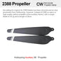 Hobbywing Original 2480 Ｘ6 Plus Motor Power System Folding Propeller For Agricultural Drones UAV High Quality Carbon Fibre