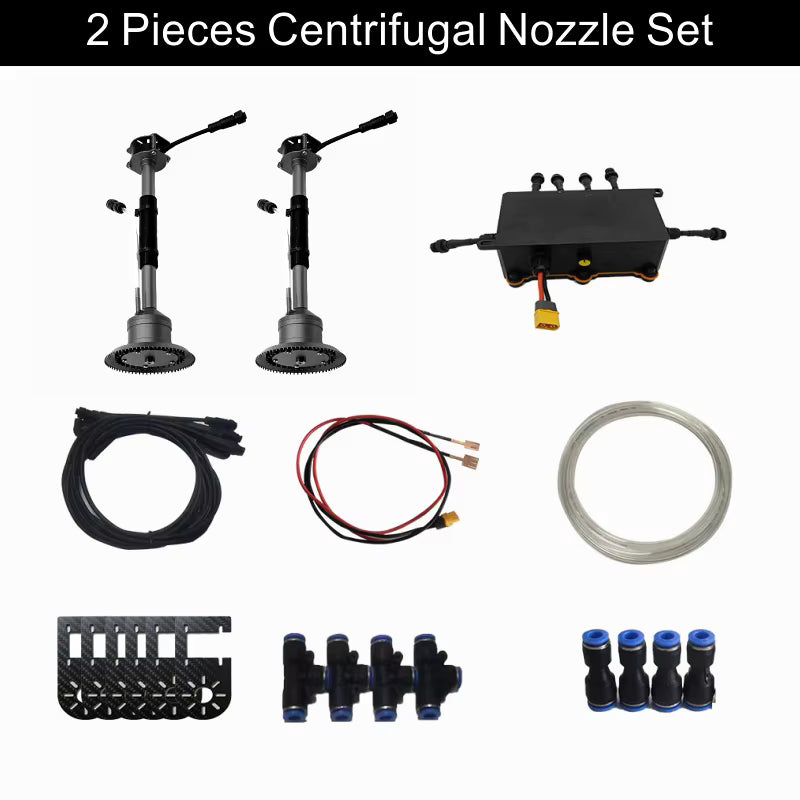 UAV black Smart Centrifugal Atomizer Set Suitable For DJI T20 T30 T40 T50 Plant Protection Drone 12S 14S