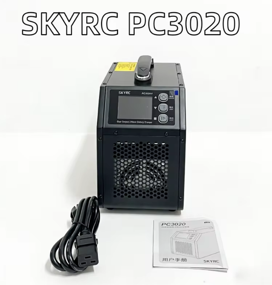 SKYRC PC3020 Battery Charger High-Power Intelligent Charger 12-24S/3000W/45A Dual-Channel Fast Charging for Batteries
