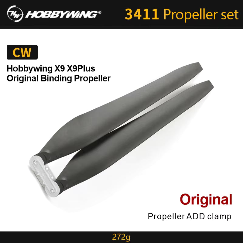 Hobbywing Original X9 Plus X9 Max 36190 X9 3411 Motor Power System Folding Propeller For Agricultural Drones UAV High Quality