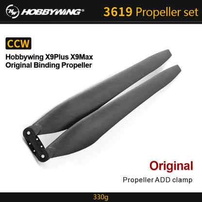 Hobbywing Original X9 Plus X9 Max 36190 X9 3411 Motor Power System Folding Propeller For Agricultural Drones UAV High Quality