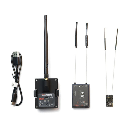 SIYI FM30 Radio Module 2.4G Transmitter with Bluetooth Long Range Mavlink Telemetry Datalink Mini Receiver Support OpenTX EdgeTX