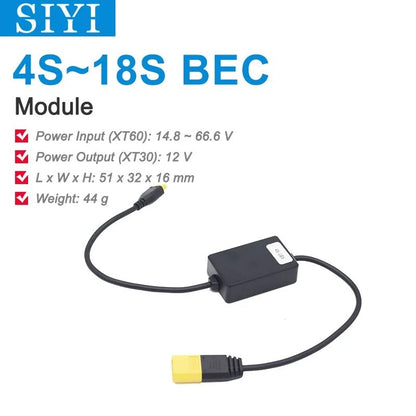 SIYI Original Accessory MK15 MK32 Air Unit Long Range Directional Antenna Camera Hub BEC Module Hall-Sensor Power Module