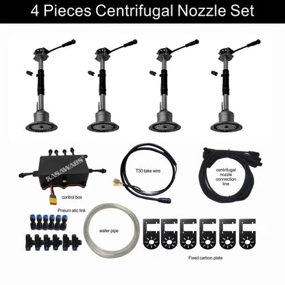 UAV black Smart Centrifugal Atomizer Set Suitable For DJI T20 T30 T40 T50 Plant Protection Drone 12S 14S
