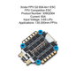 Hobbywing Xrotor FPV G2 4in1 ESC Competition 45A 65A 3-6S LiPo Flight Controller F7 BLHeli-32 Firmware Read 4 High Performance