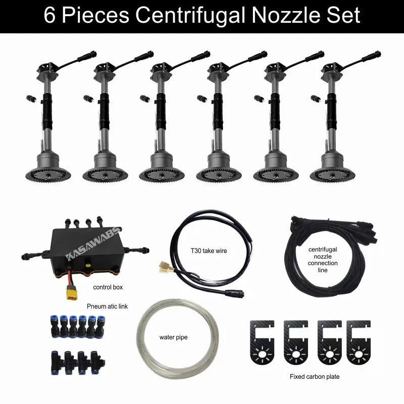 UAV black Smart Centrifugal Atomizer Set Suitable For DJI T20 T30 T40 T50 Plant Protection Drone 12S 14S