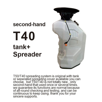 Original Second-Hand T40/T50 Tank And Spreader Agricultural Drone Spreader System for T50T/T40 Spreading Accessories Sow Seeding