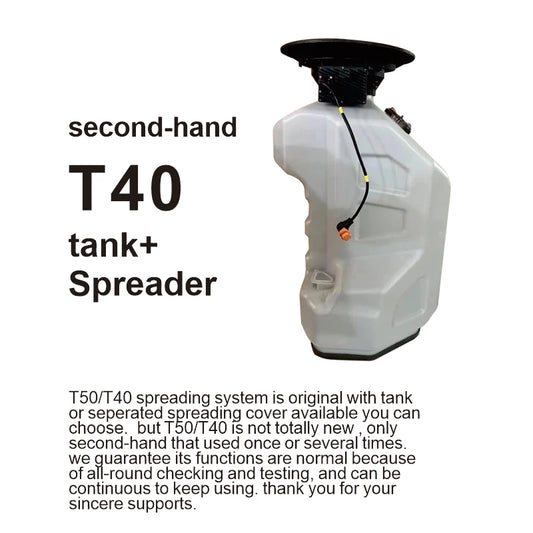 Original Second-Hand T40/T50 Tank And Spreader Agricultural Drone Spreader System for T50T/T40 Spreading Accessories Sow Seeding