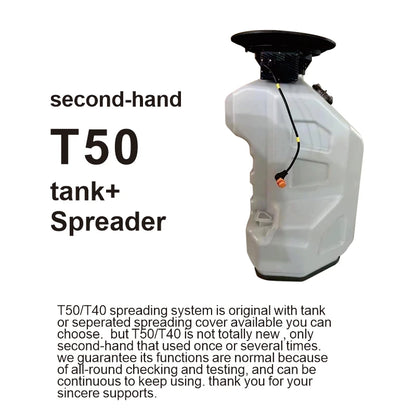 Original Second-Hand T40/T50 Tank And Spreader Agricultural Drone Spreader System for T50T/T40 Spreading Accessories Sow Seeding