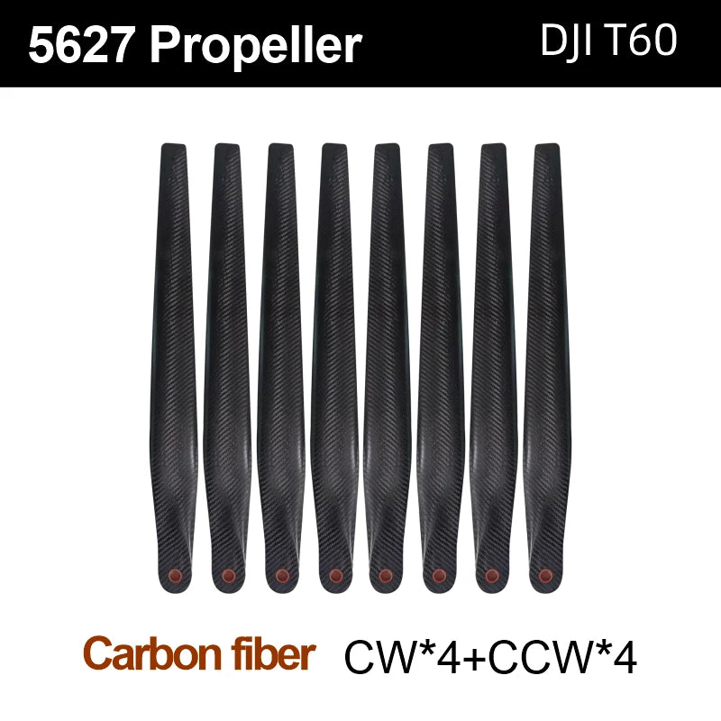 5627 Propeller CW CCW Blade Nylon Carbon Fiber with Mat for DJI Agras T60 Drone Accessories