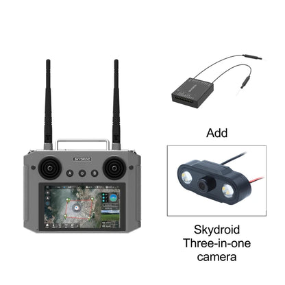Original Skydroid H12 Channel 2.4GHz 1080P HD Digital Video Data Transmission Transmitter 3 in 1 Android Drone Remote Control