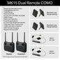 SIYI MK15 Mini HD Handheld Agriculture Smart Controller with 5.5 Inch LCD Touchscreen 1080p 60fps FPV 180ms Latency 3.5KM CE FCC