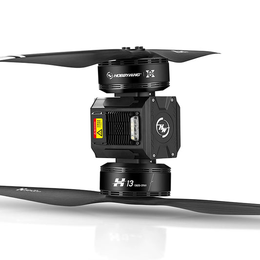 Hobbywing Dual axis H13 Brushless Double Motor 13825-37KV 24S Capacity Industrial Propulsion System 5720 Straight Propellers
