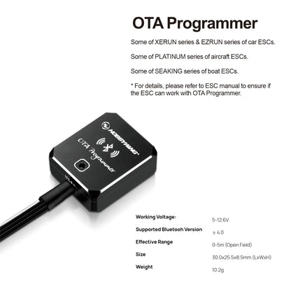 Original Hobbywing OTA Programmer by Bluetooth/LED program box/LCD program box Optional More Powerful Simple And Convenientfor