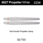 5627 Propeller CW CCW Blade Nylon Carbon Fiber with Mat for DJI Agras T60 Drone Accessories