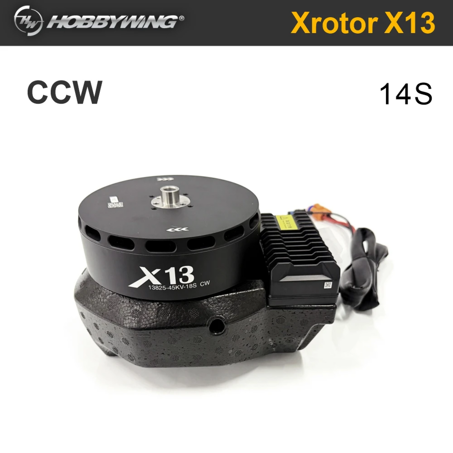 Original Hobbywing X13 Power Xrotor FOC Combo ESC Motor 5620 CW/CCW 57KG Propellers 50mm Tube For AG UAV Drone