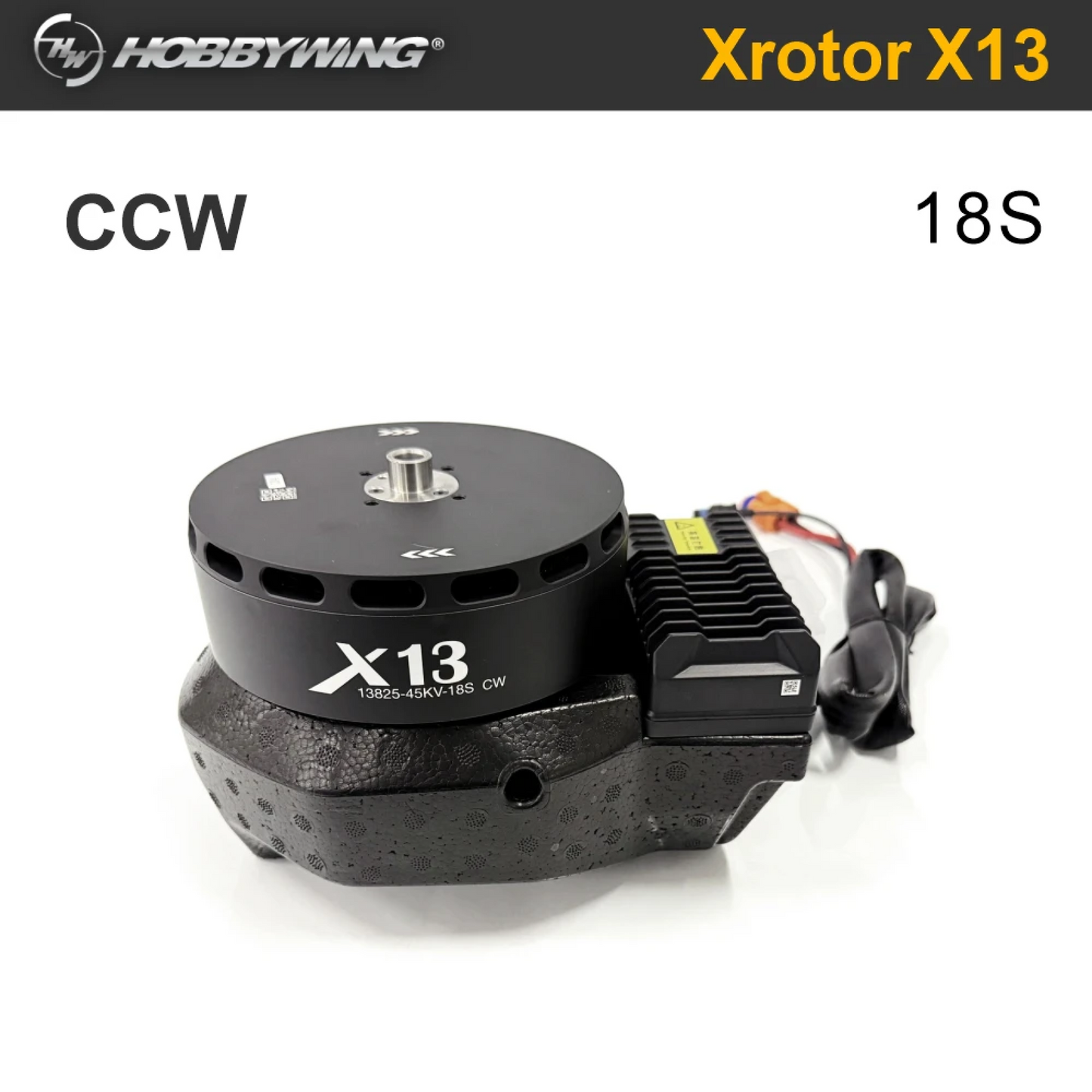 Original Hobbywing X13 Power Xrotor FOC Combo ESC Motor 5620 CW/CCW 57KG Propellers 50mm Tube For AG UAV Drone