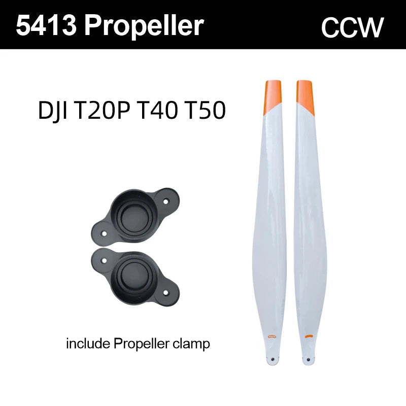Dji T40 T50 T20p Drone Propeller R5413 White Fertilization Seedling Special UAV Wing Folding Paddle Accessories