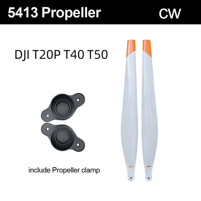 Dji T40 T50 T20p Drone Propeller R5413 White Fertilization Seedling Special UAV Wing Folding Paddle Accessories