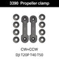 Dji UAV T10 T16 T20 Propeller 3390 Spray Insecticide Je Plant Protection Drone Accessories Folding Wing