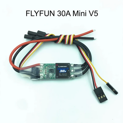 Original Hobbywing FlyFun V5 Brushless ESC 40A 60A 80A 110A 120A 130A Soft Start-ups Reverse Brake Highpower BEC DEO Technology