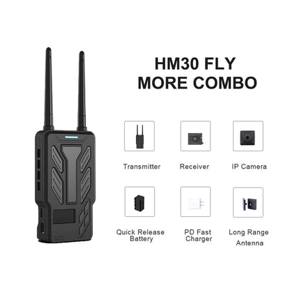 SIYI HM30 Long Range Full HD Digital Image Transmission FPV System 1080p 60fps 150ms SBUS PWM Mavlink Telemetry OSD 30KM CE FCC