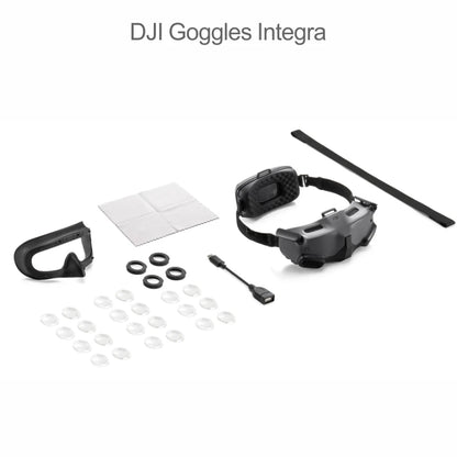 Original DJI Goggles Integra Motion Combo 1080p Micro-OLED 100Hz 700 Ｎits HD Display Stunning Colors 410g Two-Hour Battery Life
