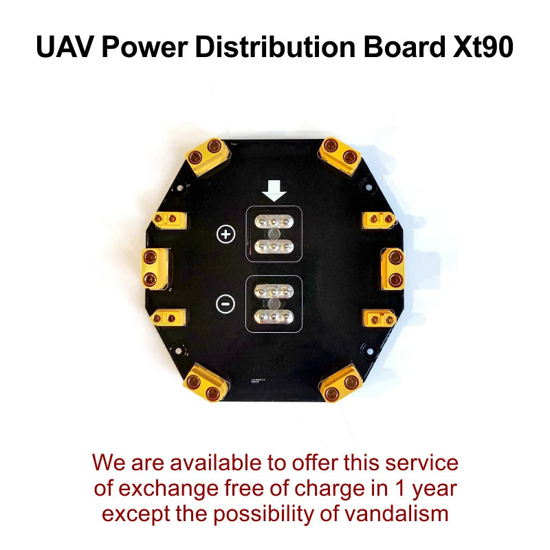 UAV Power Distribution Board XT90 Huge Large Current E6P Six-Axis & E4P Universal Use PDB Board 12S 480A for Agricultural Drone