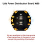 UAV Power Distribution Board XT90 Huge Large Current E6P Six-Axis & E4P Universal Use PDB Board 12S 480A for Agricultural Drone