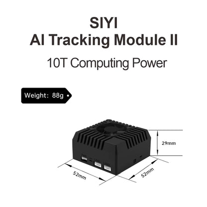 Original SIYI AI Tracking Module2 10T Computing Power Any Object License Plate Insulator Therma Imaging Recognition