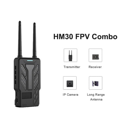 SIYI HM30 Long Range Full HD Digital Image Transmission FPV System 1080p 60fps 150ms SBUS PWM Mavlink Telemetry OSD 30KM CE FCC