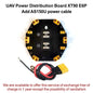 UAV Power Distribution Board XT90 Huge Large Current E6P Six-Axis & E4P Universal Use PDB Board 12S 480A for Agricultural Drone